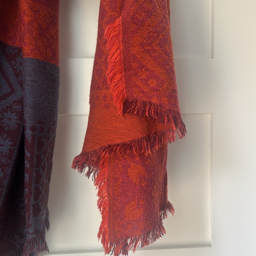 American Eagle Colorful Patchwork Scarf - image 5